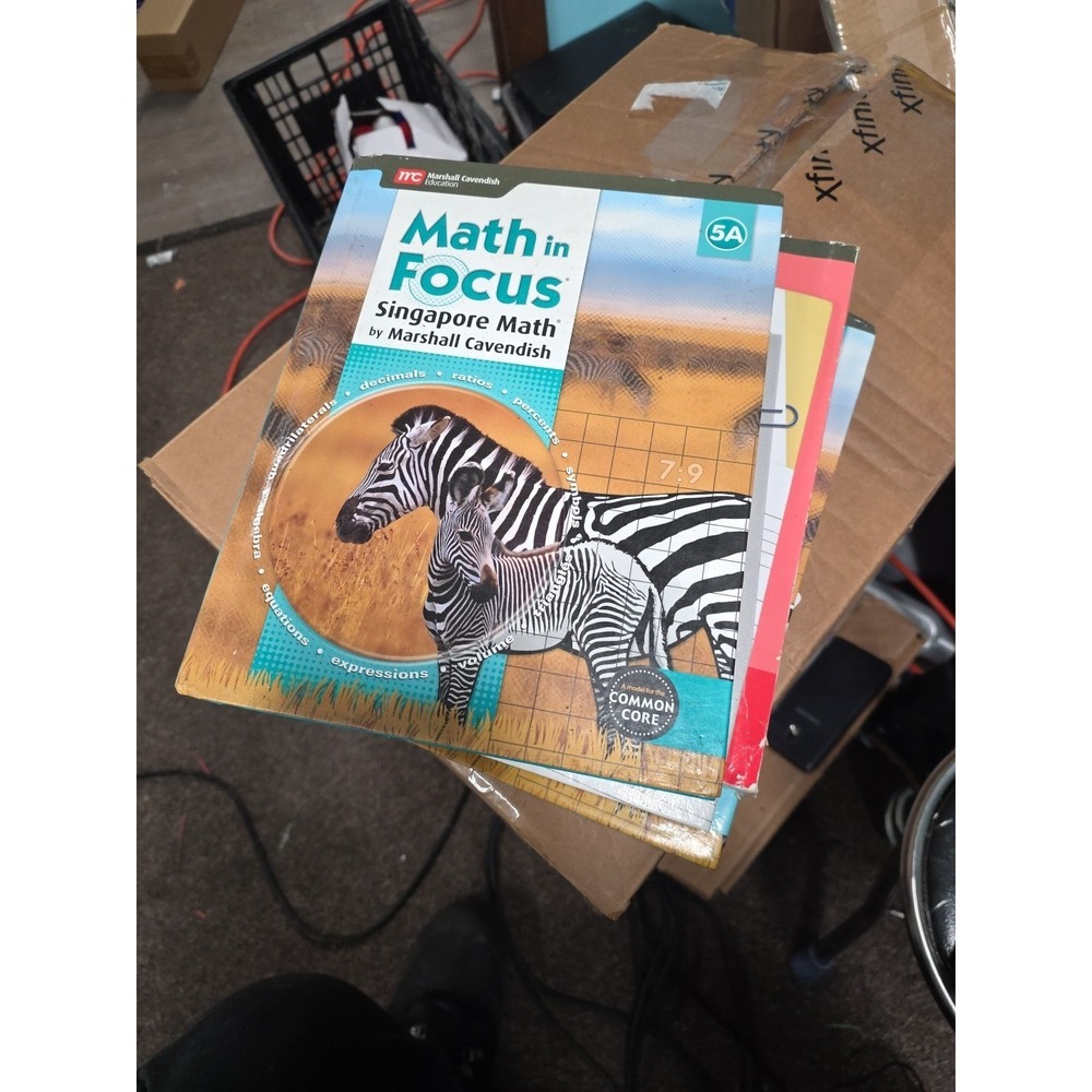 Math in Focus: Singapore Math: Student Edition, Book A Grade 5 2015 - GOOD